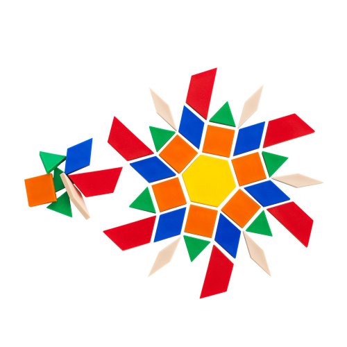 Edx 艾迪客 - 臺灣製兒童玩具 六形六色板-綠材質 (22052C) 生日禮物 新年禮物 益智玩具