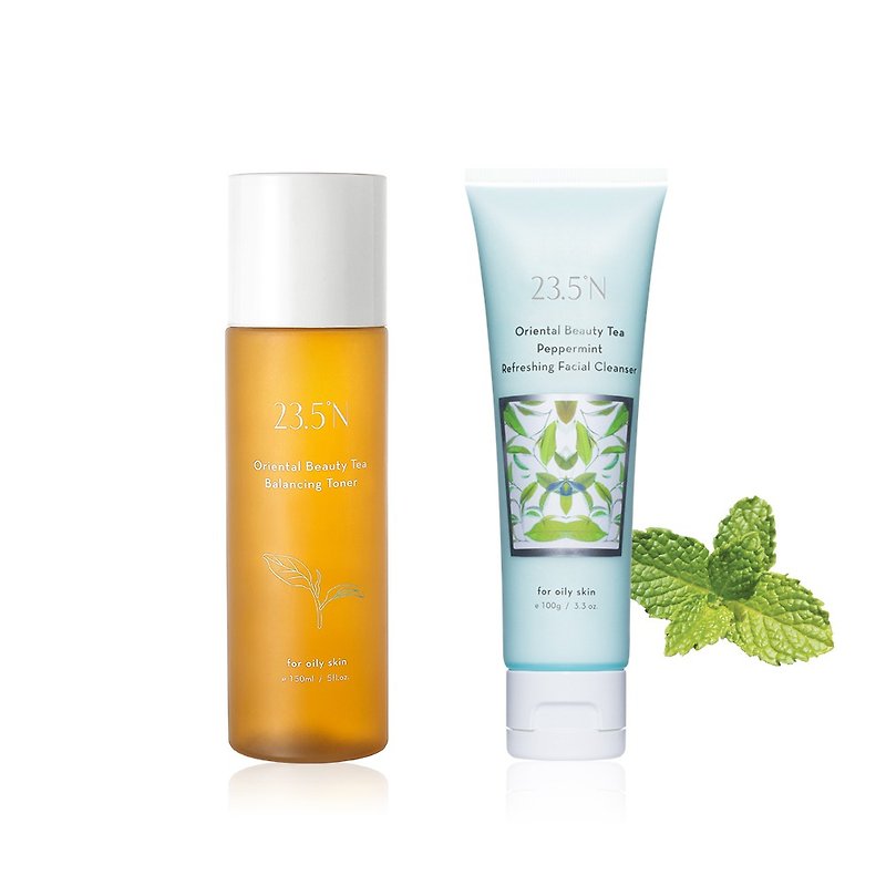 Summer pore cleansing set (mint cleansing cream + conditioning water) - Face Masks - Other Materials Brown