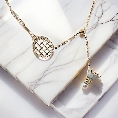 Nozomi Jewelry │尋找美好事物的輕珠寶品牌 羽球拍&羽球鑽石項鍊