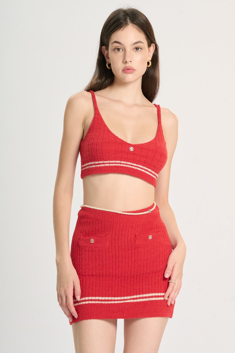 Cassie knit set - อื่นๆ - วัสดุอื่นๆ สีแดง