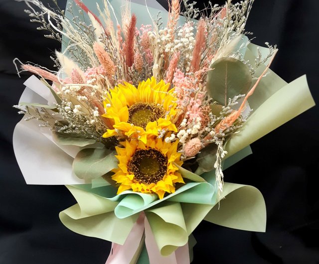 Silk sale sunflower bouquet