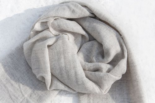 omhandmade 喀什米爾Cashmere/針織圍巾/純羊毛圍巾/羊毛披巾 羊毛圍巾-日本