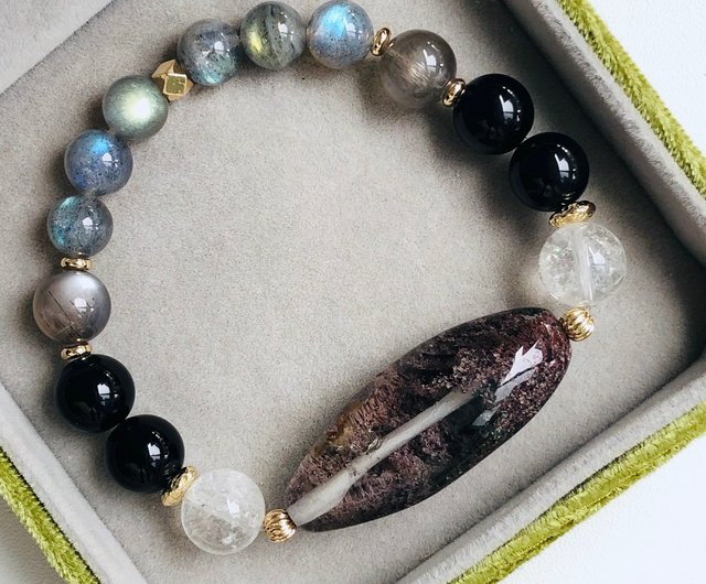 ITS-B635 [デザイナー・ユニーク・ゴーストクリスタル] 天然石