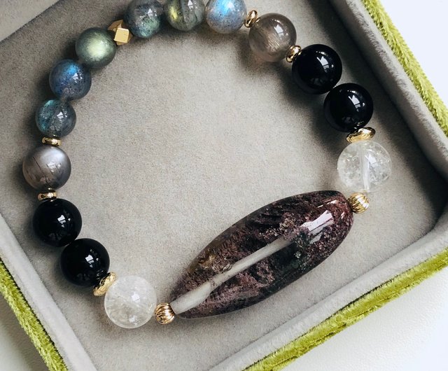 ITS-B635 [デザイナー・ユニーク・ゴーストクリスタル] 天然石宝石