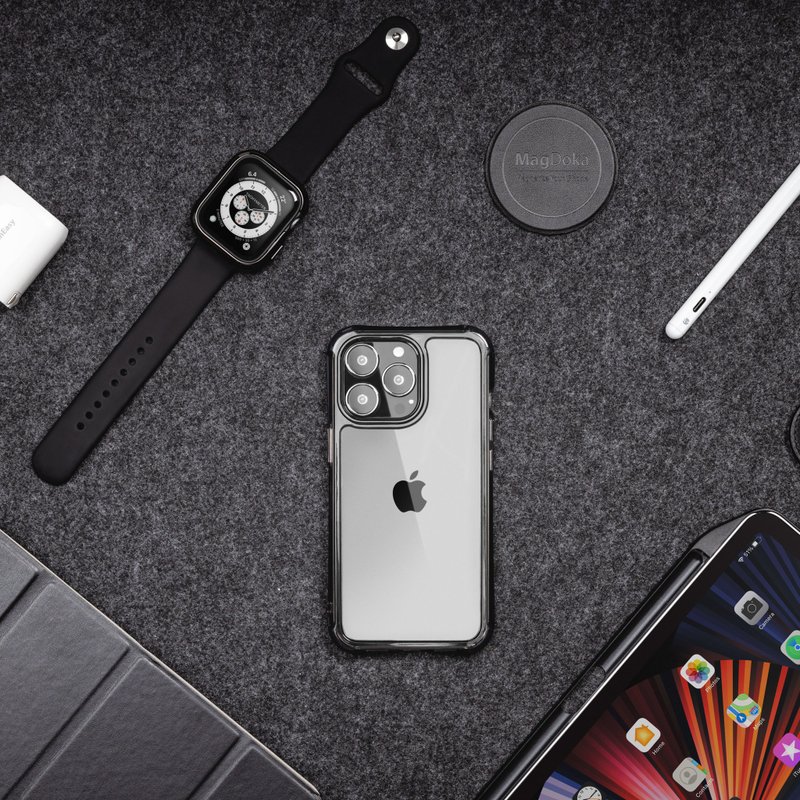 iPhone 13 Alos 抗菌軍規防摔透明手機殼 (永不泛黃) - 手機殼/手機套 - 其他材質 