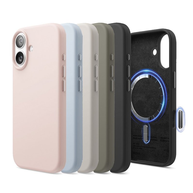 elago iPhone 17 磁吸防摔矽膠手機殼 相機鍵按鈕 - 手機殼/手機套 - 其他材質 