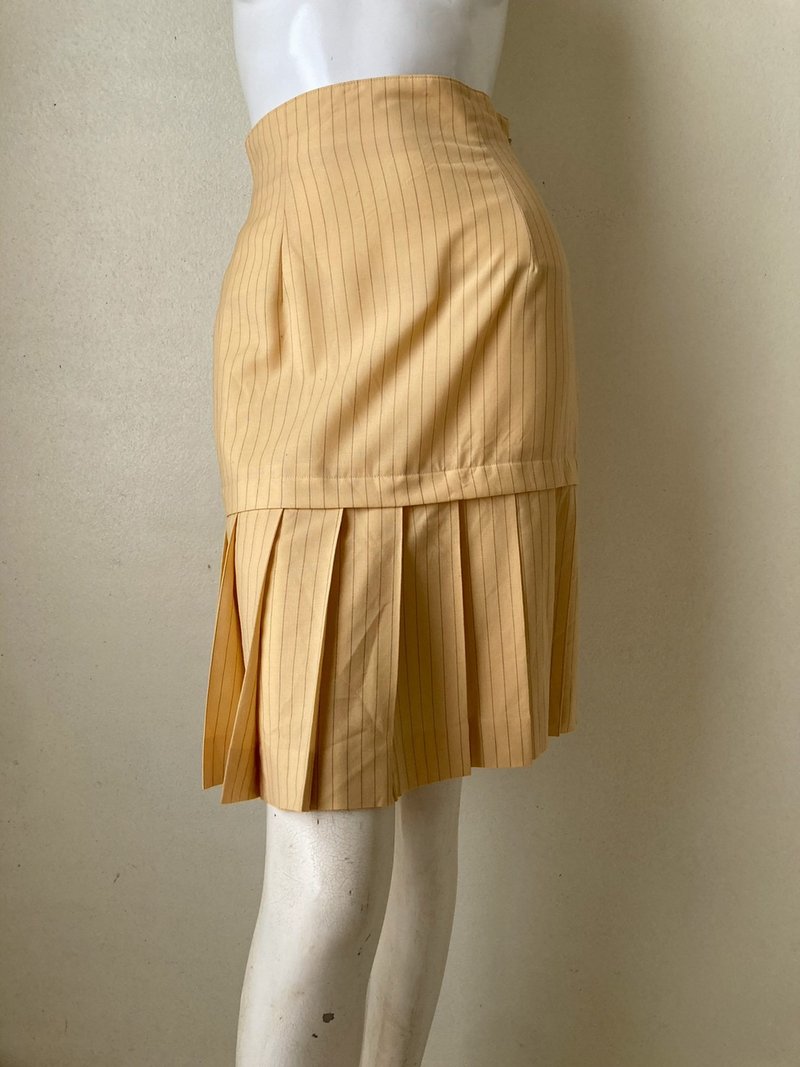 Vintage 49 Avenue Junko Shimada Skirt Wool Used Size 9 waist 26 - 裙子/長裙 - 羊毛 