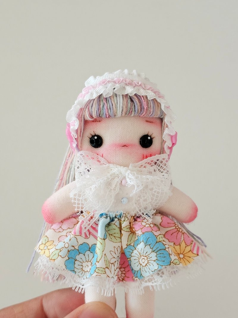 hiyadoll jjokkomi  Erica - Knitting, Embroidery, Felted Wool & Sewing - Other Materials Pink