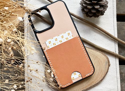 港產皮革｜Leatherism Handmade Products 直身咭位手機殻 皮革材料包 iPhone15 Pro Xs XR 好好縫 刻名 DIY