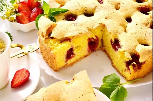 ElenaHMShop Recipe Strawberry pie, Digital file, PDF download, Cuisine, Recipes