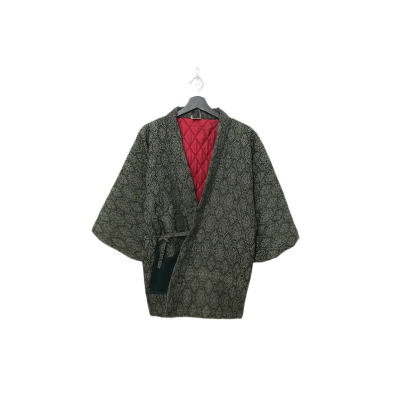 Back to Green-日本帶回袢天pt-11沈穩滿版圖騰 /vintage - 睡衣/居家服 - 棉．麻 