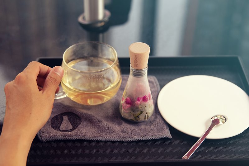 【LAB】FLASK+. glass tea infuser - ถ้วย - แก้ว สีใส