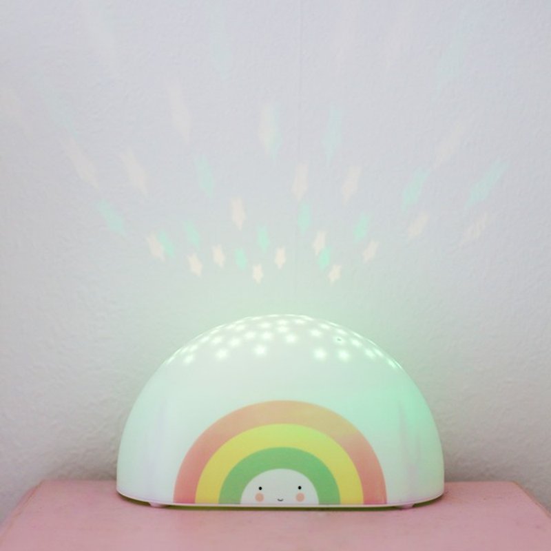Dutch a Little Lovely Company - Rainbow Starlight Melody Projecting Lights - Kids' Toys - Plastic Multicolor