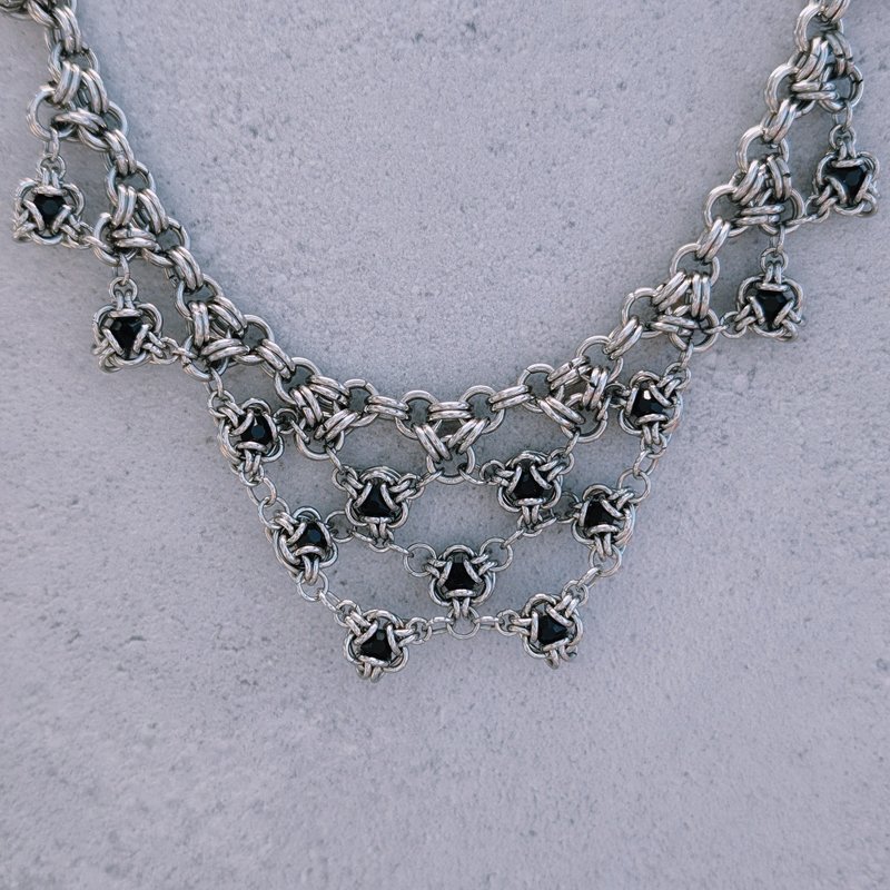 Dress Image 316 Medical Steel Stainless Steel Necklace - สร้อยคอ - สแตนเลส สีเงิน