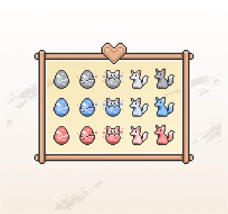 Twitch小奇點及訂閱者徽章/忠誠徽章套圖/像素風/狐狸蛋 - Logo 設計/圖案設計 - 其他材質 