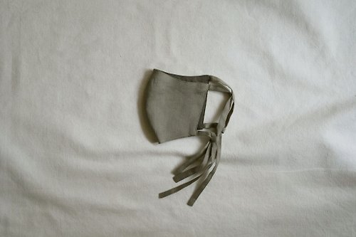 海豚鳥 birphin unisex mask | 雙色綁帶口罩 | 崎 x 濃 茶