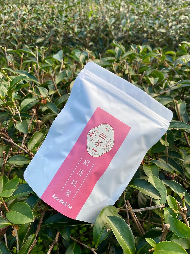 Red jade black tea three-dimensional tea bag - ชา - วัสดุอื่นๆ 