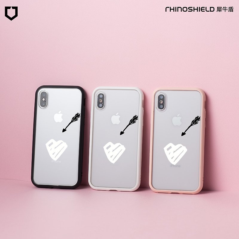 Mod NX border back cover dual-use shell / lover limited - Cupid's arrow black for iPhone series - Phone Accessories - Plastic Multicolor