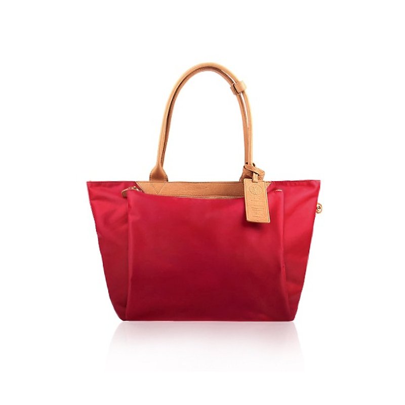 Samuel Ashley Roaming Time Tote Bag - Dinner Red - Backpacks - Other Materials 