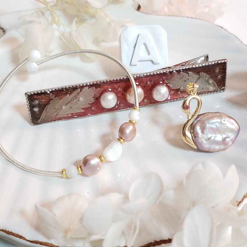 New Year freshwater pearl jewelry lucky bag lucky bag - สร้อยข้อมือ - ไข่มุก 