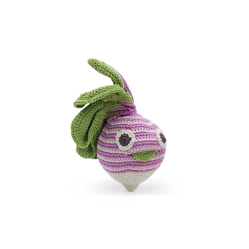 Barney Le turnip - Baby rattle 100% organic cotton – Myum