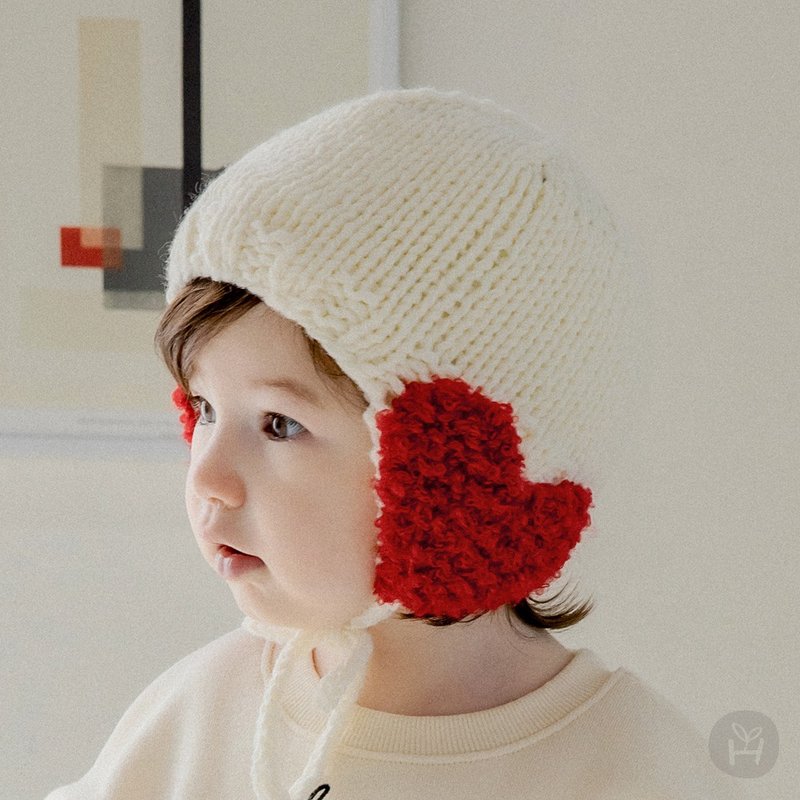 Happy Prince Elmore knitted woolen baby hat - หมวกเด็ก - ผ้าฝ้าย/ผ้าลินิน 