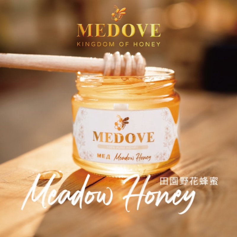 Medove Wildflower Honey (400G/can) (natural honey imported from Ukraine) - น้ำผึ้ง - อาหารสด 