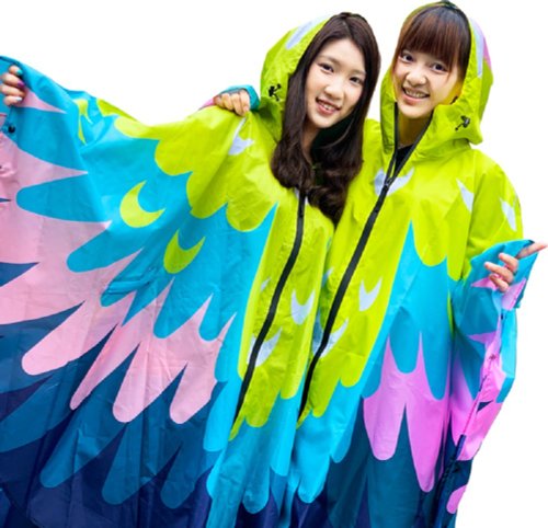 六福村主題遊樂園 六福村 奇幻鳥雨衣(成人)