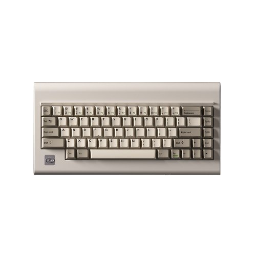 Vortex Keyboard 【Vortex】PC66 (66 鍵) 65% 復古米白無線三模熱插拔機械式鍵盤