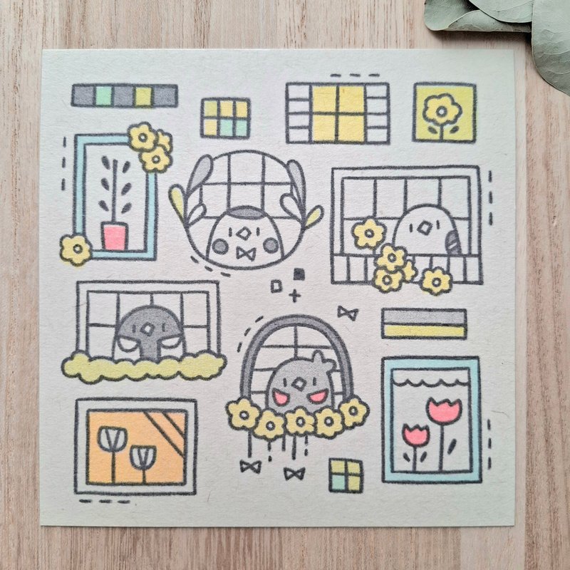 Square Postcard: Kotori House - Cards & Postcards - Paper 