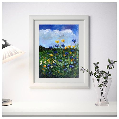 油絵 絵画 【野花の風景】 油絵 絵画 【野花の風景】 | HIROSHI1990