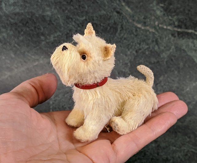 White terrier outlet toy