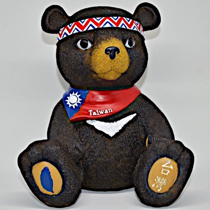 台灣黑熊存錢筒 - 裝飾/擺設  - 其他材質 多色