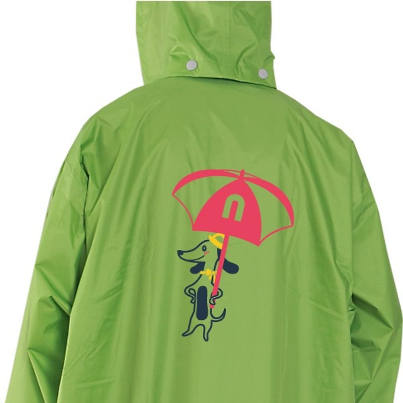 時尚可愛雨衣 夜間反光雨衣 安全加強款 臘腸 Sausage dog - 雨傘/雨衣 - 防水材質 多色