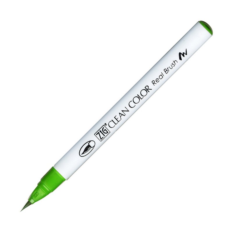 【Kuretake 日本吳竹】ZIG 彩繪毛筆 Mav Green - 其他書寫用具 - 塑膠 綠色