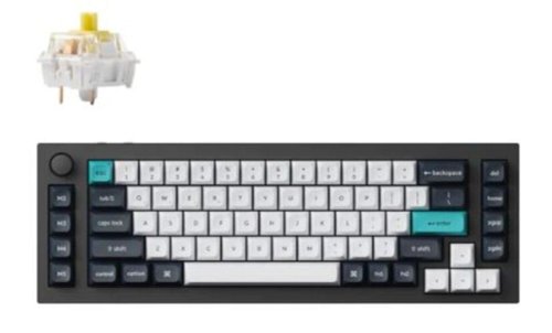 人気ブラドン 新品未使用] バナナ軸 とまら Max Q65 Keychron キーボード