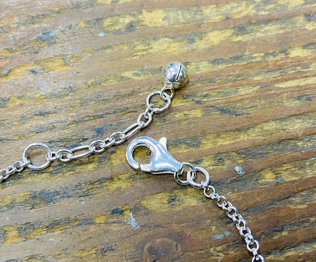 Engraved Sterling Silver Chain Bracelet