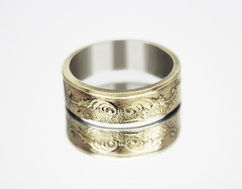 Paraguay Coin Ring 100 Guarani 1990 coin rings for men coin rings for women - General Rings - Other Metals 