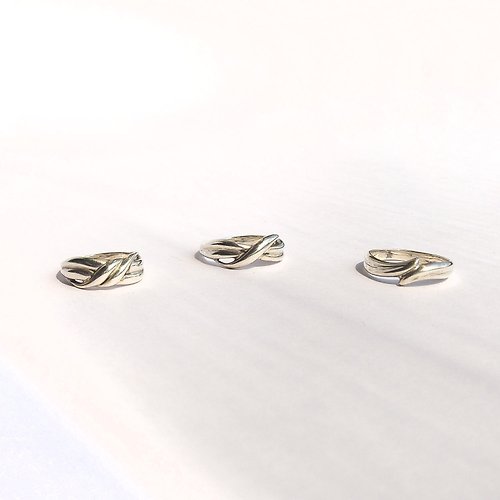 瑞文堂 日本 YAMACO 多款純銀線條造型戒指 | 日本 925銀 手作 GEM系列