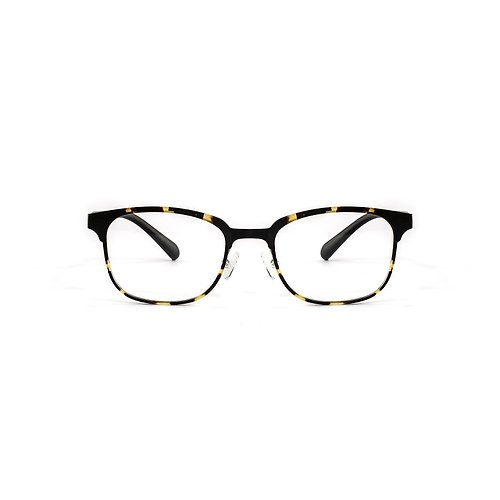 框框 2ND FRAME 簡約大膽深色玳瑁紋威靈頓框眼鏡