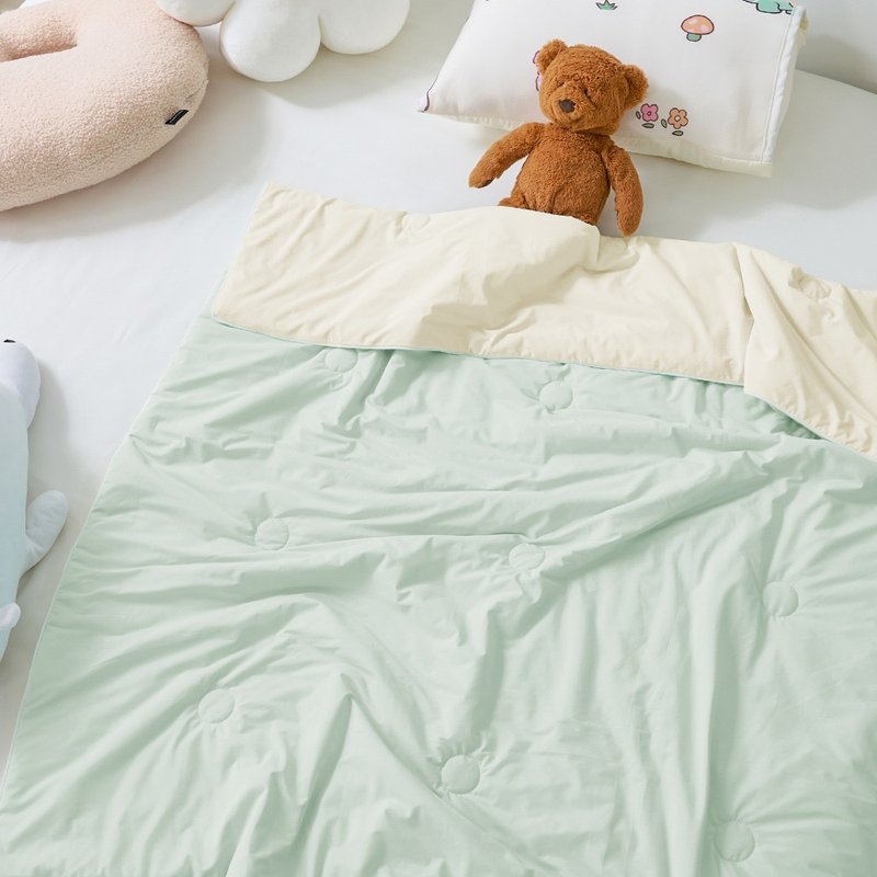 Cool-Fi Cooling Quilt/Collagen Antibacterial Children's Cooling Quilt/Zelu Qinning - ผ้าห่ม - วัสดุอื่นๆ สีเขียว