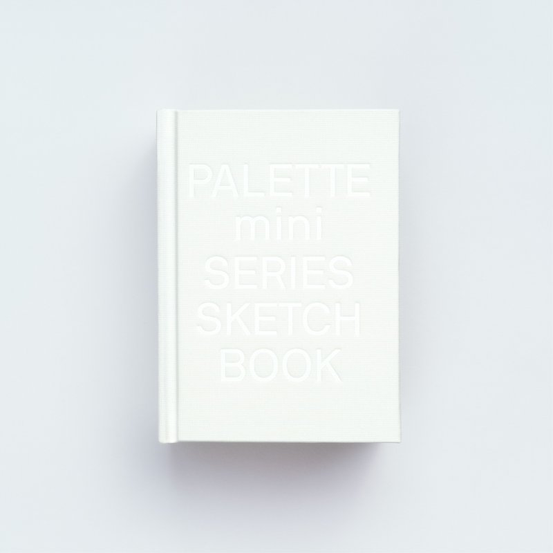 viction:ary PALETTE mini Series Sketchbook - WHITE - สมุดบันทึก/สมุดปฏิทิน - กระดาษ ขาว