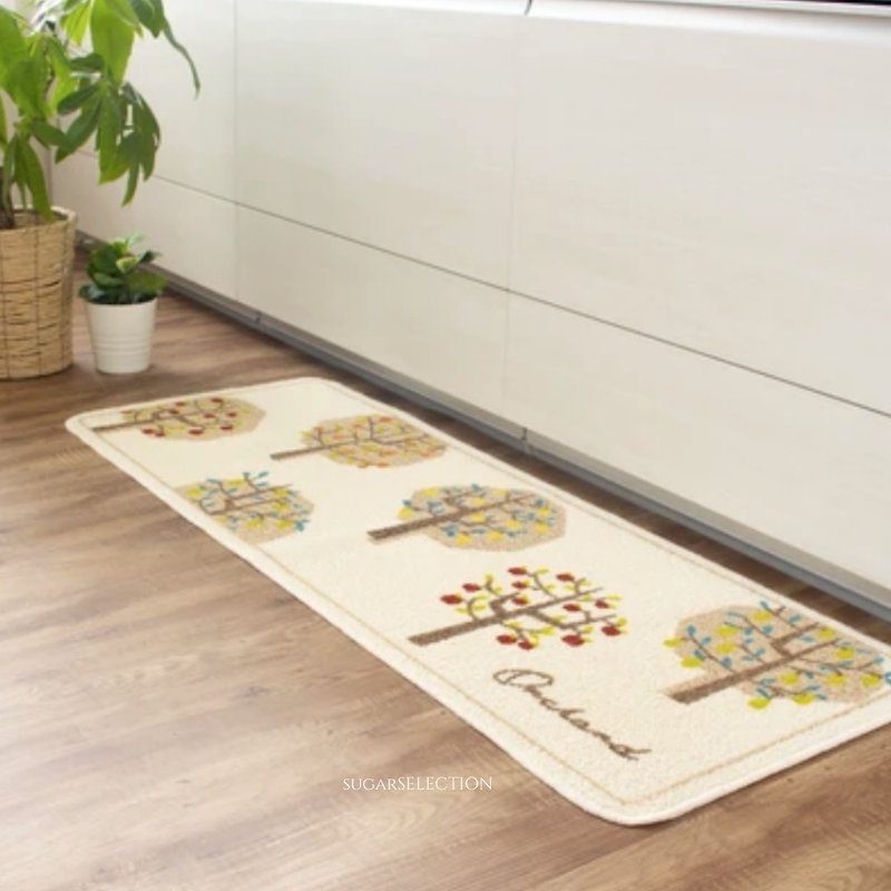 Made in Japan-Fengfen garden floor mat/machine washable/non-slip floor mat/indoor floor mat - Rugs & Floor Mats - Other Materials 