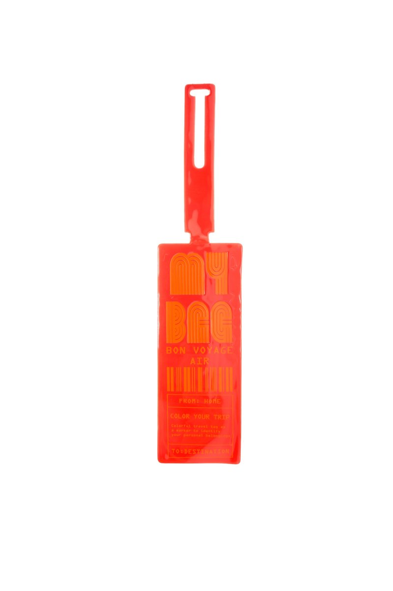 Rollog My bag luggage tag - Red - Luggage Tags - Polyester Red