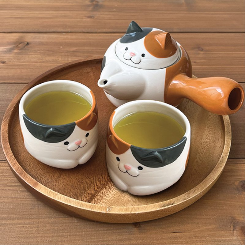 日本Decole 餐具 - 下午茶時間 - 茶壺/茶杯/茶具 - 陶 