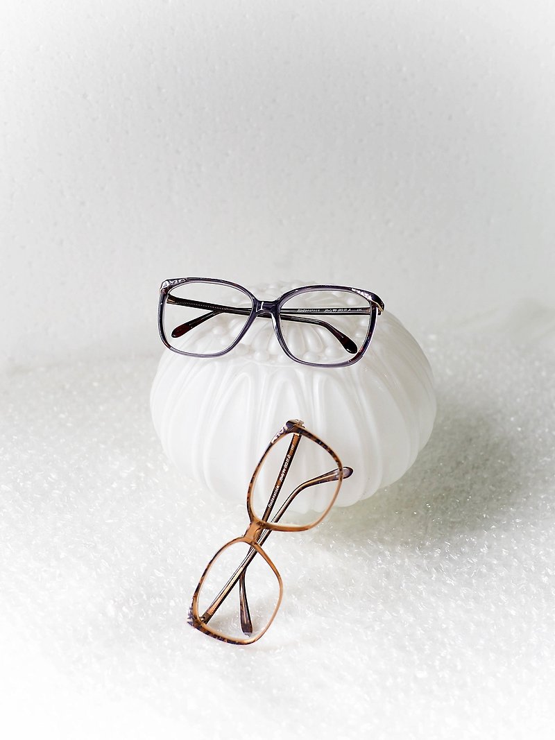 rodenstock 半透夏季果凍雙色宇宙銀沙 方型膠框眼鏡 德國glasses - 眼鏡/眼鏡框 - 塑膠 