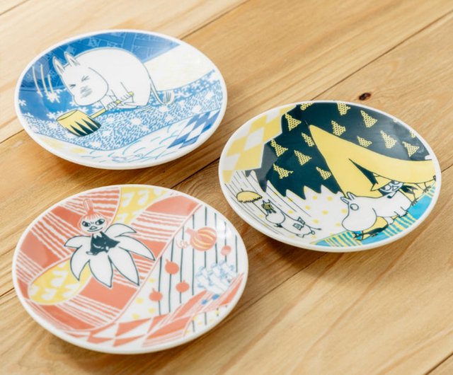MOOMINx Japan yamaka】豆皿 ギフトボックス ソースプレート