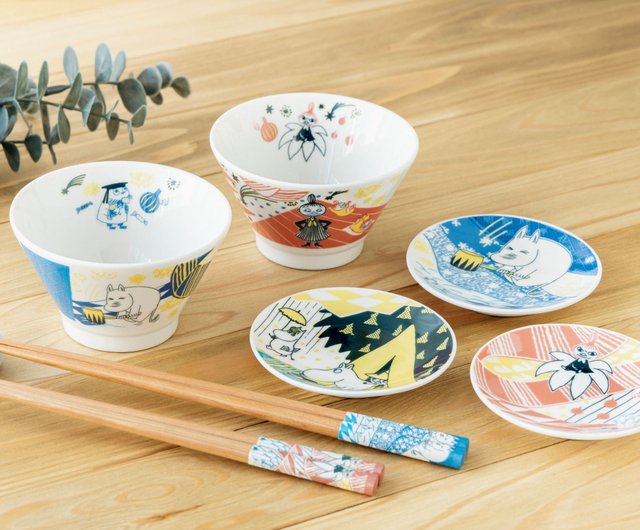 MOOMINx Japan yamaka】豆皿 ギフトボックス ソースプレート