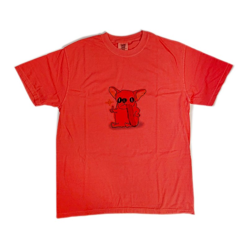 吉娃娃比讚 T - shirt - 女 T 恤 - 棉．麻 多色
