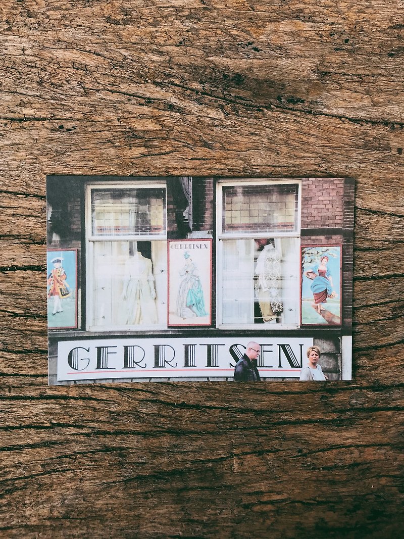 世界的風景。阿姆斯特丹的櫥窗 攝影明信片 青青的島 - 卡片/明信片 - 紙 